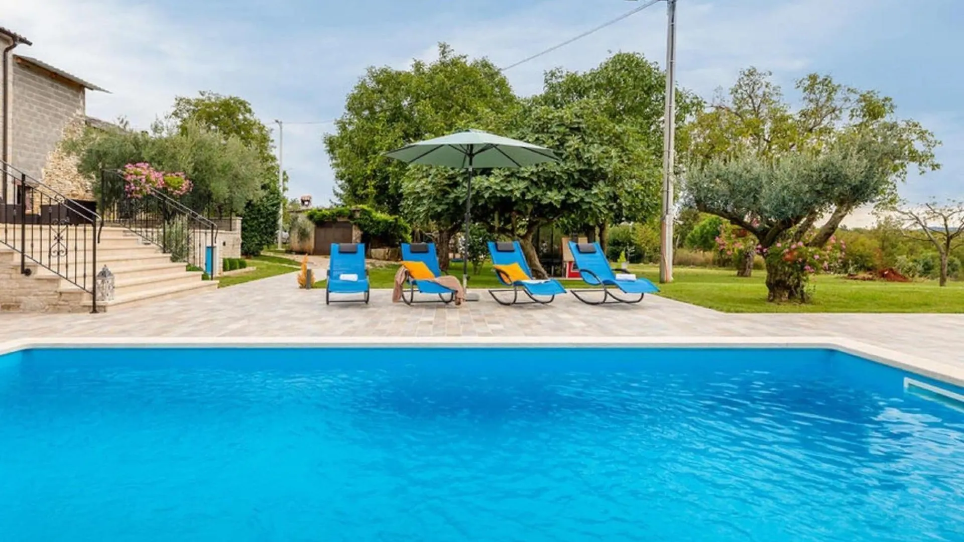 Stylish Villa With Swimming Pool And Garden Cepic Croatie